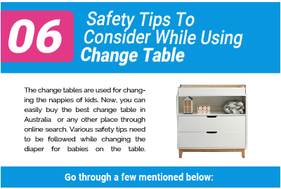 INFOGRAPHIC: 06 Safety Tips To Consider While Using Change Table