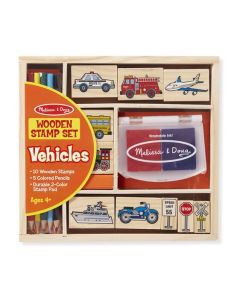 Melissa & Doug - Vehicle Stamp Set
