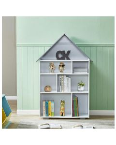 ALL 4 KIDS Bella Dollhouse Bookcase Book Shelf Storage Unit