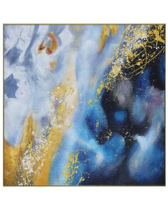 All 4 Kids Modern Abstract Oil Hand Painted Wall Art with Frame 008