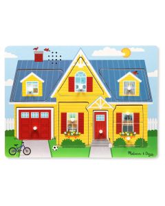 Melissa & Doug Around the House Sound Puzzle - 8pc