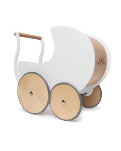 Kinderfeets Walker Pram - White