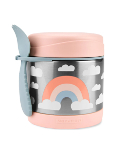 Skip Hop Spark Style Insulated Food Jar - Rainbow