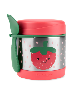 Skip Hop Spark Style Insulated Food Jar - Strawberry