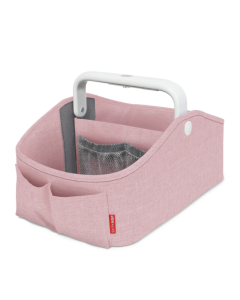 Skip Hop Nursery Style Light Up Nappy Caddy - Pink Heather