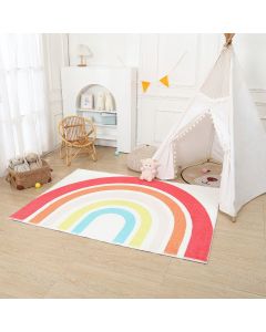 All 4 Kids Pastel Rainbow Rug