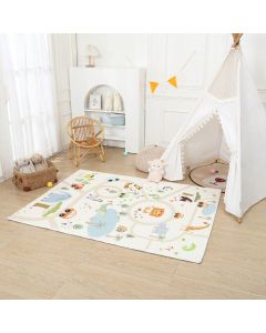All 4 Kids Zoo Map Rug