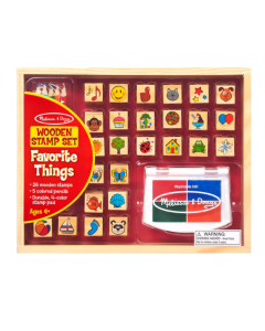 Melissa & Doug Favorite Objects Stamp Set