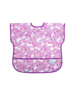 Bumkins Waterproof Sleeved Bib - Unicorns