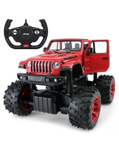 Rastar Licensed 1:14 Jeep Wrangler Rubicon with Big Foot Remote Control Car