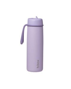 B.Box 690mL Insulated Flip Top Drink Bottle - Lilac Love