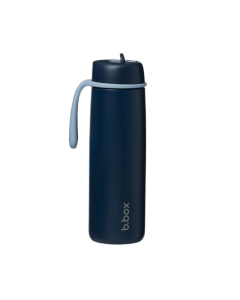 B.Box 690mL Insulated Flip Top Drink Bottle - Midnight