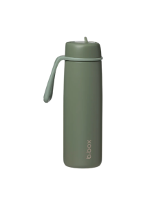 B.Box 690mL Insulated Flip Top Drink Bottle - Olive