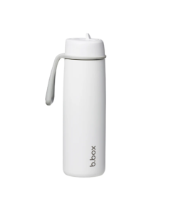 B.Box 690mL Insulated Flip Top Drink Bottle - White Out