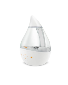 Crane 4 in 1 Top Fill Drop Humidifier w Sound Machine - Clear