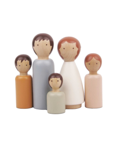 Le Toy Van Dubois Wooden Family Dolls