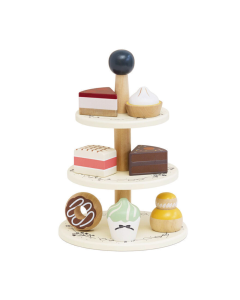 Le Toy Van Three Tier Patisserie Cake Stand - 8 Piece