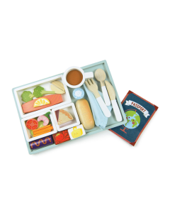 Tender Leaf Toys Pretend Airline Meal Tray