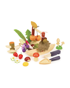 Tender Leaf Toys Pretend Wild Wood Foraging Trug (Basket)