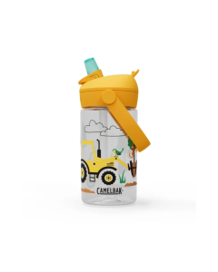Camelbak Thrive Flip 400mL Kids Straw Drink Bottle - Tractors & Trees