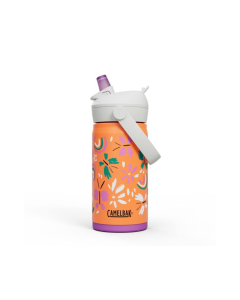 Camelbak Thrive Flip 350mL Kids Insulated Stainless Steel Straw Drink Bottle - Butterfly Rainbow