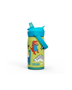 Camelbak Thrive Flip 350mL Kids Insulated Stainless Steel Straw Drink Bottle - Dino Jam