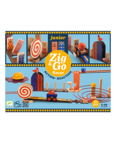 Djeco Zig & Go Junior 52pc Racer Set