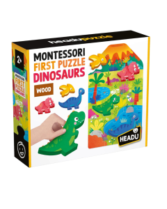 Headu Montessori First Puzzle Dinosaurs