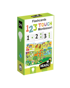 Headu Montessori Flashcards 123 Touch