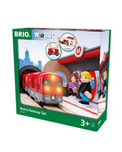BRIO Metro Railway Set 20 pieces