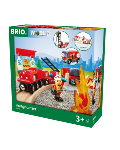 BRIO Firefighter Set 18 pieces