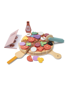 New Classic Toys Pizza Play Food Set