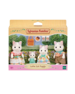 Sylvanian Families - Latte Cat Family
