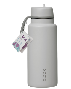 B.Box 1L Insulated Flip Top Drink Bottle - Shadow