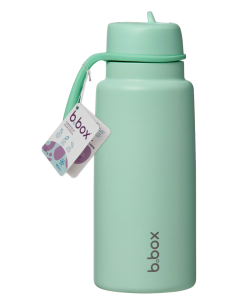 B.Box 1L Insulated Flip Top Drink Bottle - Spearmint