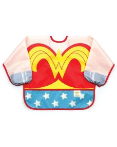 Bumkins Costume Sleeved Bib - Wonder Woman