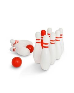 BS Toys Red and White Bowling 