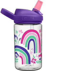 Camelbak Eddy 400mL Kids Drink Bottle - Rainbow Floral