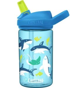 Camelbak Eddy 400mL Kids Drink Bottle - Shark & Rays