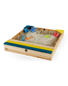 Plum Store-it Wooden Sand Pit
