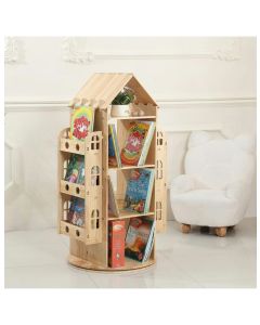 All 4 Kids Rowan Solid Timber Revolving Bookcase