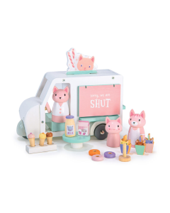 Tender Leaf Toys Kitty's Milkshake Van