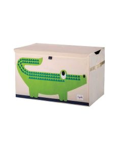 3 Sprouts Toy Chest - Green Crocodile