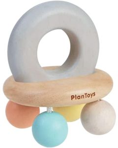 Plan Toys Bell Rattle - Pastel