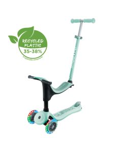 Globber GO UP SPORTY Lights V2 - Mint