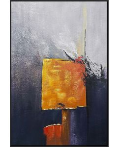 All 4 Kids Modern Abstract Oil Hand Painted Wall Art with Frame 010