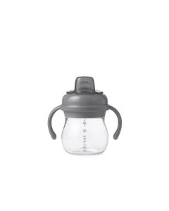 Oxo Tot Grow Soft Spout Cup With Removable Handles - Grey