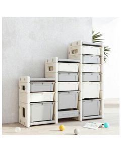 ALL 4 KIDS Hannah Combined Storage Unit - Grey