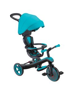 Globber EXPLORER Trike 4in1 FOLDABLE - Teal