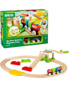 BRIO Railway Beginner Pack 18 pieces
